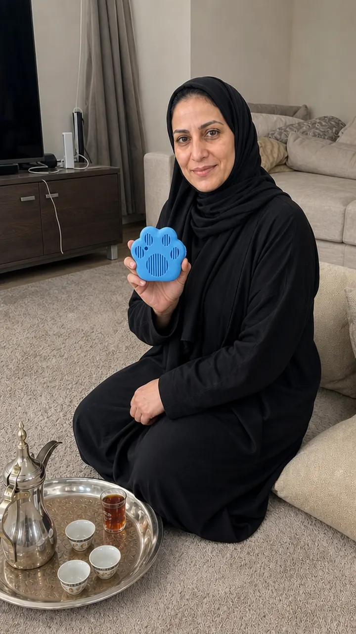 هيفاء السويلم تحمل منتج يبقى